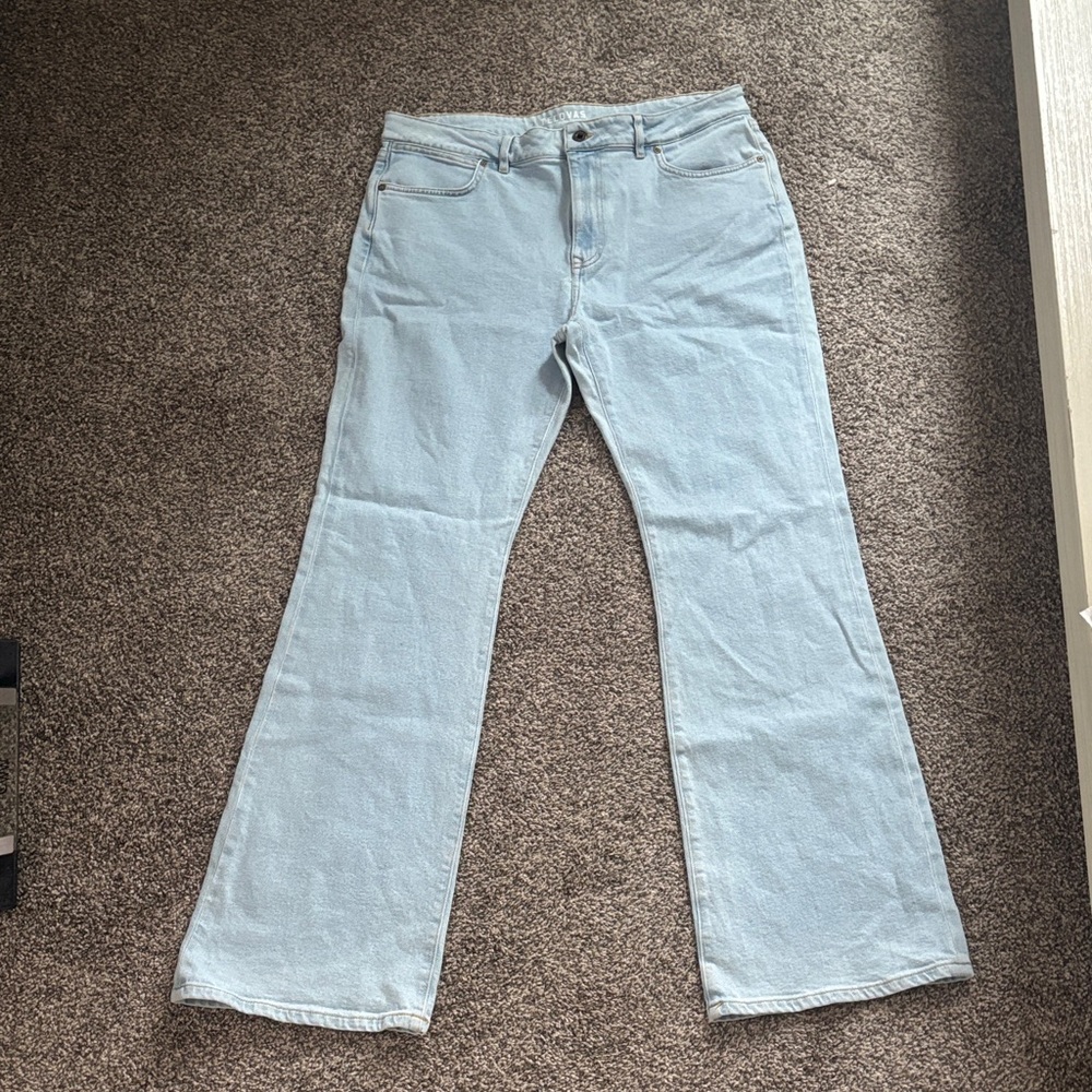 Tecovas Light Blue Flare Women's Jeans